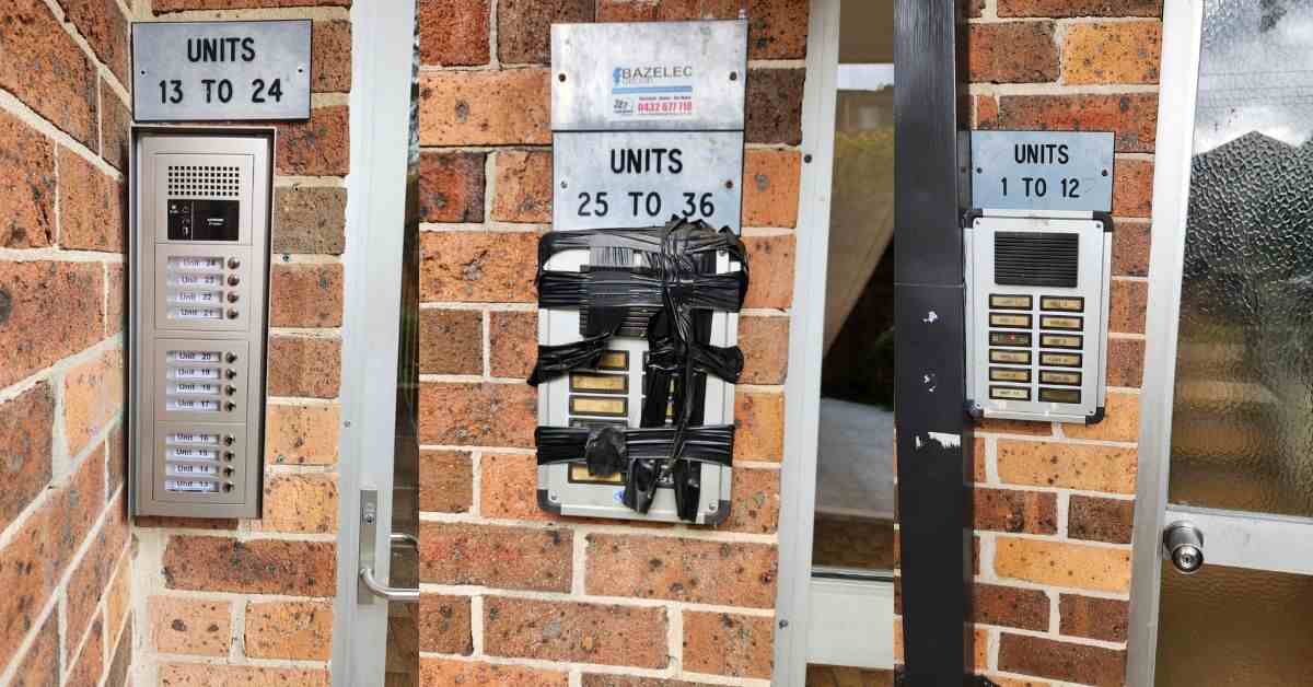 3 Buildings Intercom Upgrade – Bankstown